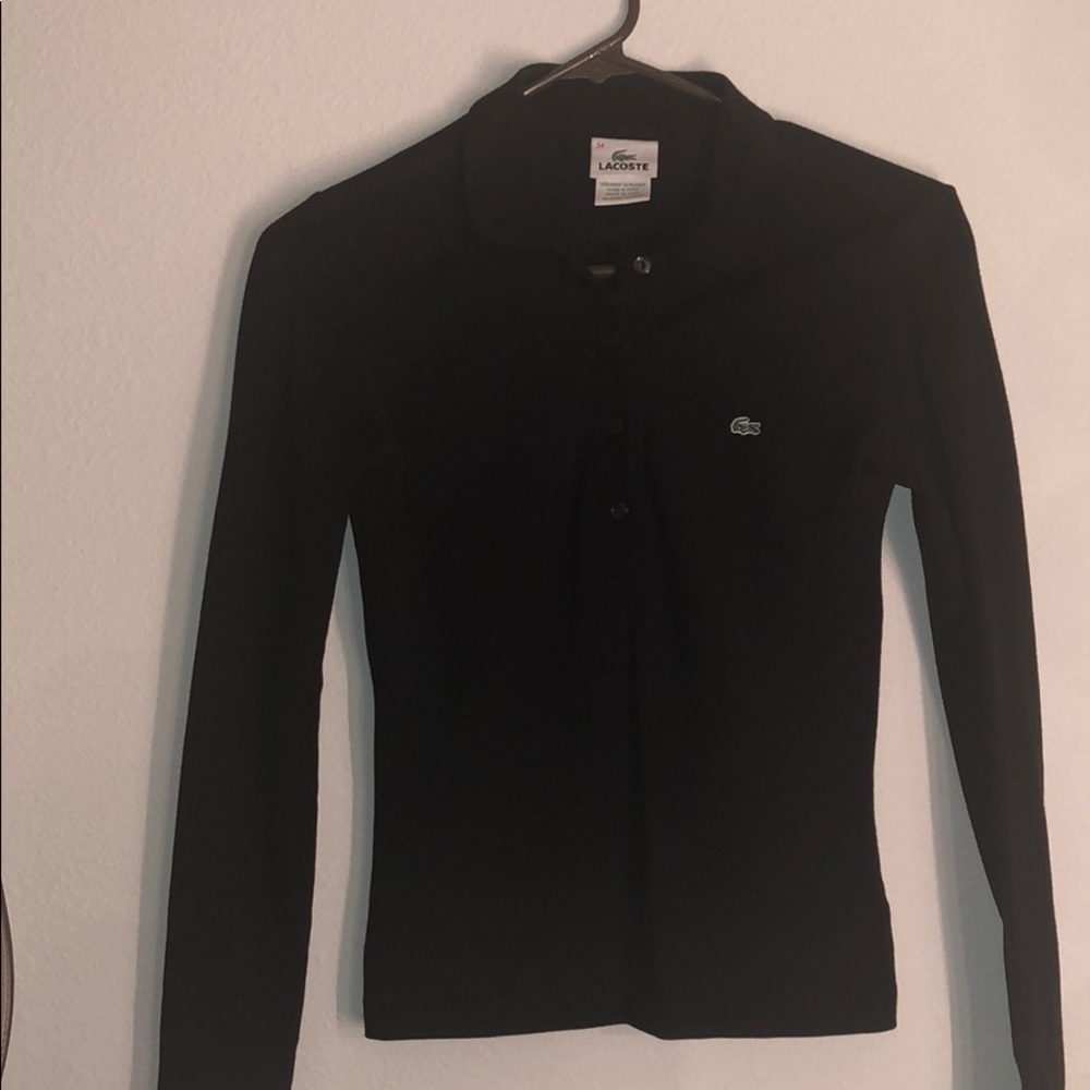 Black women’s Lacoste polo